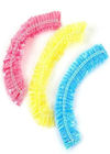 Renkli Tek Kullanımlık Kafa Kapağı Tek Kullanımlık Plastik Duş Kapakları Su Geçirmez Tek Kullanımlık