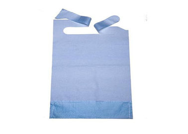 Profesyonel Tek Kullanımlık Plastik Önlükler / Tahriş Edici Tek Kullanımlık Hasta Önlükleri