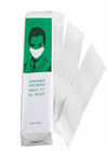 Hafif Toz Geçirmez Tek Yüz Maskesi% 100 Odun Hamuru Kağıt Malzemesi
