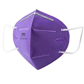 Renkli Katlanabilir FFP2 Maske Dikey Katlama Düz Anti Toz Tek Kullanımlık Maske