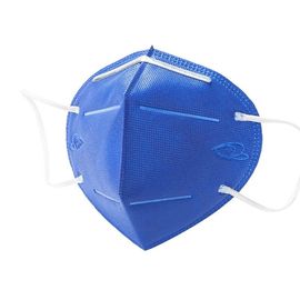 Renkli Katlanabilir FFP2 Maske Dikey Katlama Düz Anti Toz Tek Kullanımlık Maske