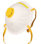 İnşaat / Tıp / Tekstil İçin Beyaz Fincan FFP2 Maske Dokusuz Kumaş