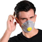N95 Aktif Karbon Kupası FFP2 Maskesi, Valfli Tek Kullanımlık Dokunmamış Toz Maskesi