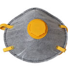 N95 Aktif Karbon Kupası FFP2 Maskesi, Valfli Tek Kullanımlık Dokunmamış Toz Maskesi