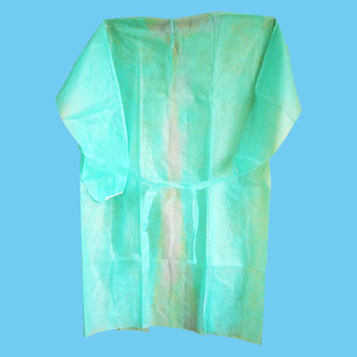 Elastik Manşetli Dokumasız Tek Kullanımlık İzolasyon Elbisesi 120x140cm