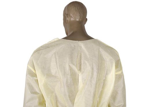 Unisex Non Woven Tek Kullanımlık Tıbbi Önlükler 30g-60g Gıda Sanayi