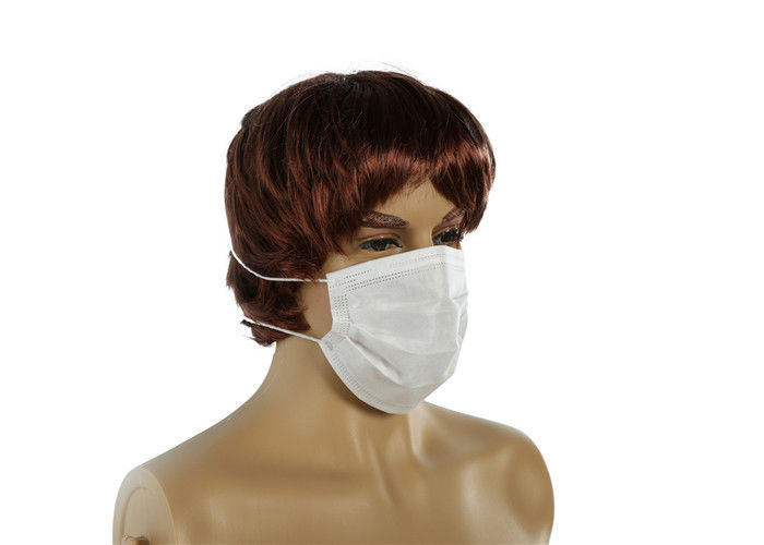 Elastik Kulak Döngüsü ile Dokuma Personel Koruyucu Tek Kullanımlık Tıbbi Maske